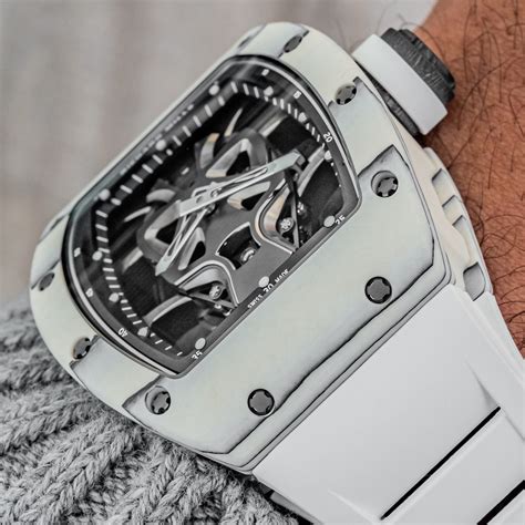 richard mille blue sapphire skull|richard mille rm 52 06.